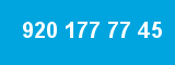 920 177 77 45